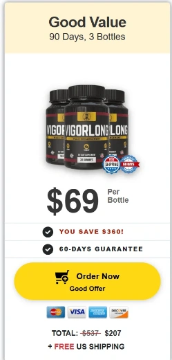 VigorLong 3 Bottle