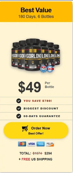 VigorLong 6 Bottle